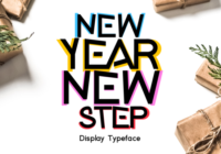 New Year New Step Font - Featured Image