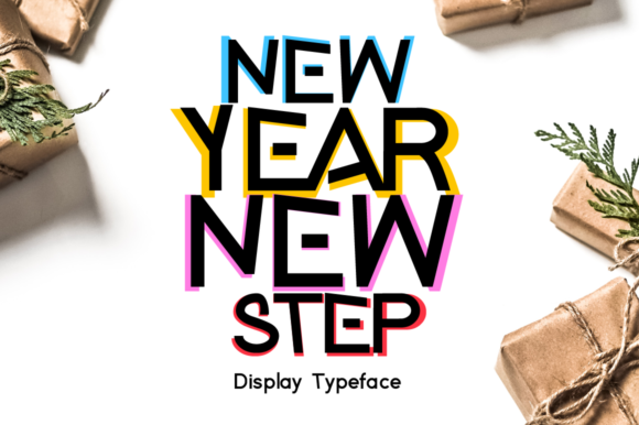 New Year New Step Font - Featured Image