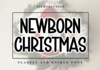 Newborn Christmas Font - Featured Image