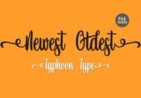 Newest Oldest Font - Featured Image