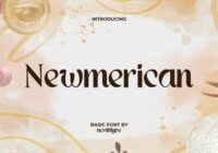 Newmerican Font - Featured Image