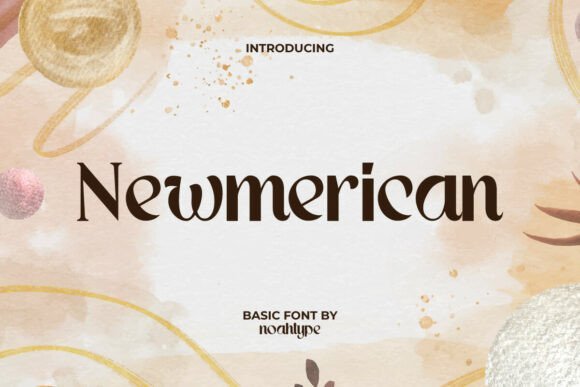 Newmerican Font - Featured Image
