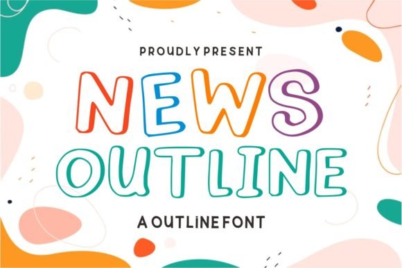 News Outline Font - Featured Image