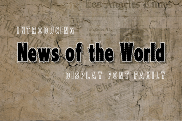 News of the World Font - Featured Image