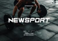 Newsport Font - Featured Image