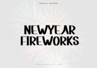 Newyear Fireworks Font - Featured Image