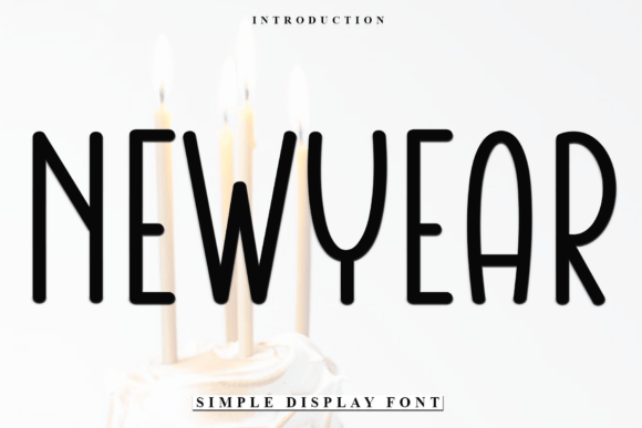 Newyear Font - Featured Image