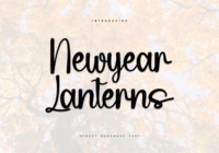 Newyear Lanterns Font - Featured Image