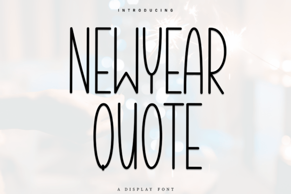 Newyear Quote Font - Featured Image
