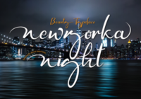 Newyorka Night Font - Featured Image