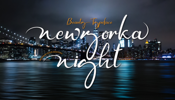Newyorka Night Font - Featured Image