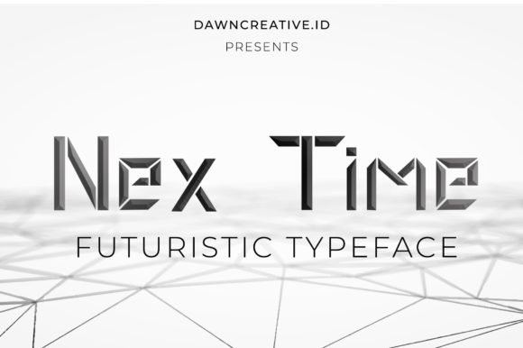 Nex Time Font - Featured Image