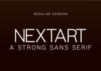Nextart Font - Featured Image