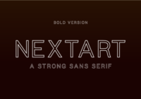 Nextart Outline Bold Font - Featured Image