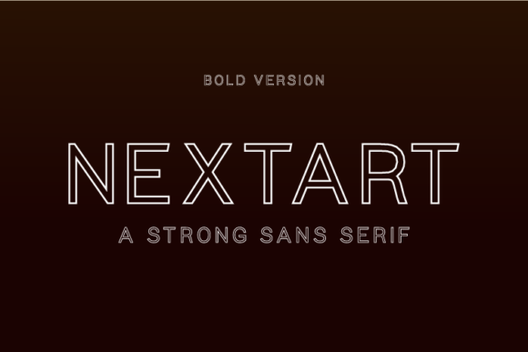 Nextart Outline Bold Font - Featured Image