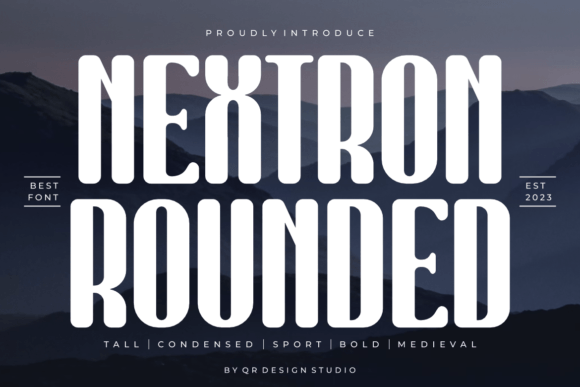 Nextron Rounded Font - Featured Image