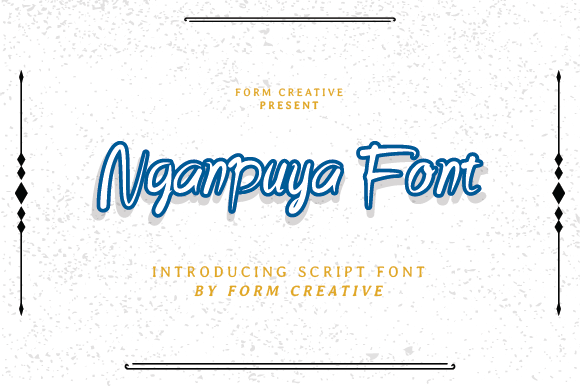 Nganpuya Font - Featured Image