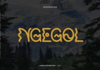 Ngegol Font - Featured Image
