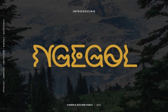 Ngegol Font - Featured Image