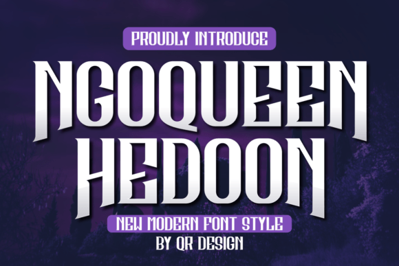 Ngoqueen Hedoon Font - Featured Image