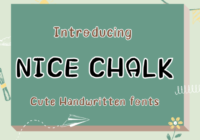 Nice Chalk Font - Featured Image