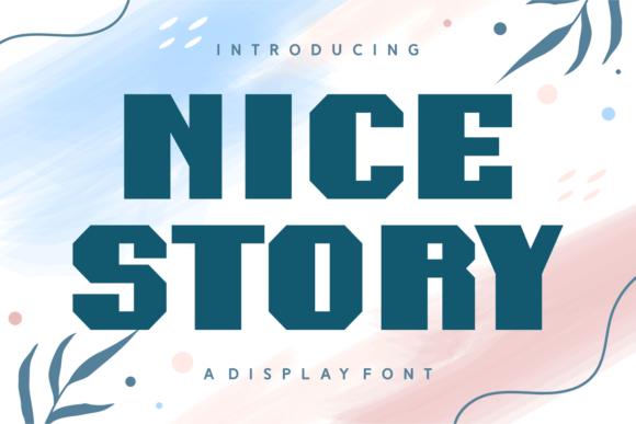 Nice Story Font - Featured Image