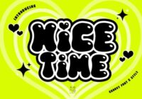 Nice Time Font - Featured Image