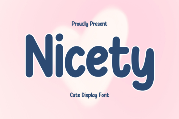 Nicety Font - Featured Image
