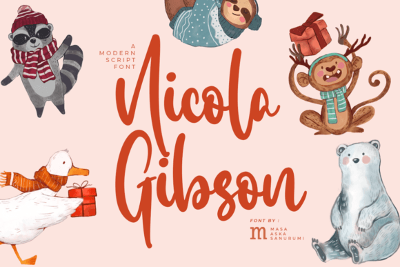Nicola Gibson Font - Featured Image