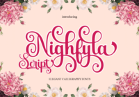 Nighfyla Font - Featured Image