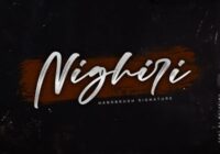 Nighiri Font - Featured Image