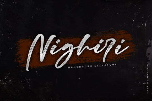 Nighiri Font - Featured Image
