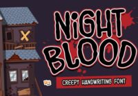 Night Blood Font - Featured Image