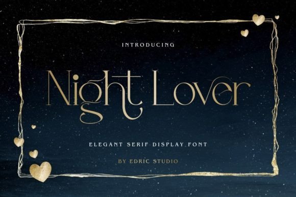 Night Lover Font - Featured Image