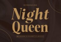 Night Queen Font - Featured Image