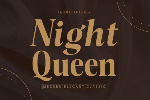 Night Queen Font - Featured Image