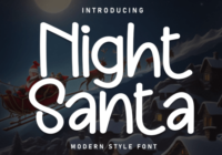 Night Santa Font - Featured Image