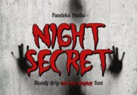 Night Secret Font - Featured Image