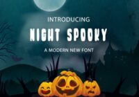 Night Spooky Font - Featured Image
