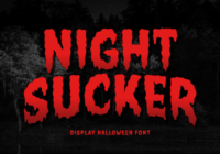 Night Sucker Font - Featured Image