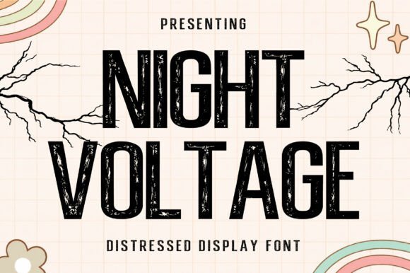 Night Voltage Font - Featured Image
