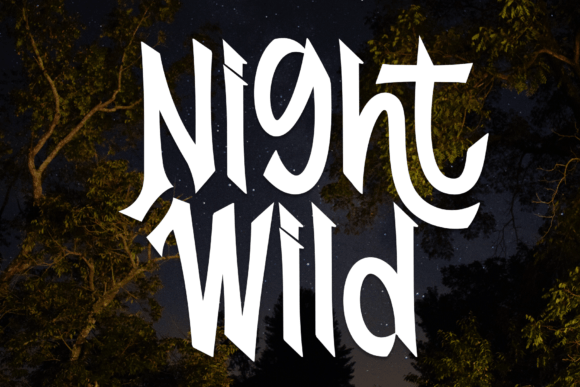 Night Wild Font - Featured Image