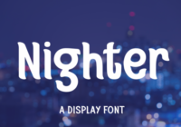 Nighter Font - Featured Image