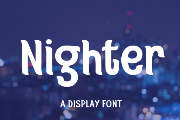 Nighter Font - Featured Image