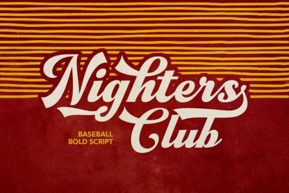 Nighters Club Font - Featured Image