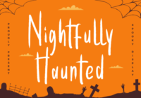 Nightfully Haunted Font - Featured Image