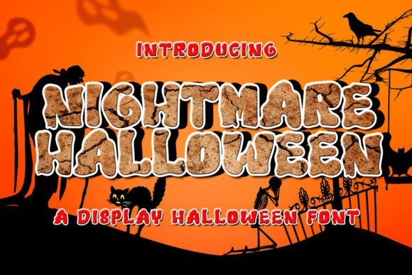 Nightmare Halloween Font Font - Featured Image
