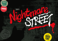 Nightmare Street Font - Featured Image