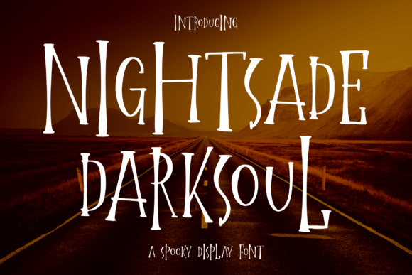 Nightsade Darksoul Font - Featured Image