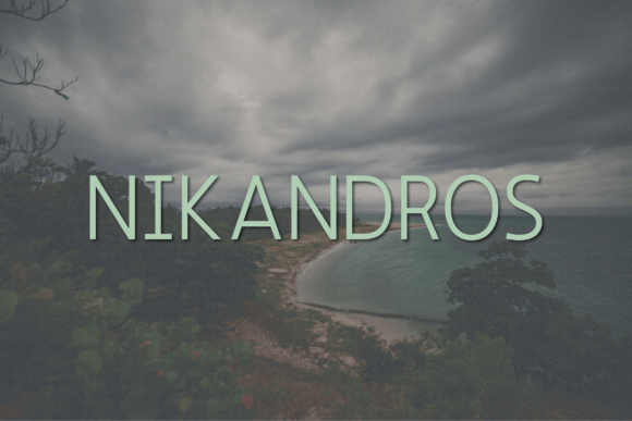 Nikandros Font - Featured Image